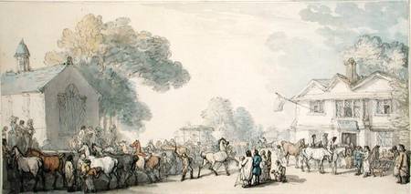Horse Fair, Southampton  & de Thomas Rowlandson