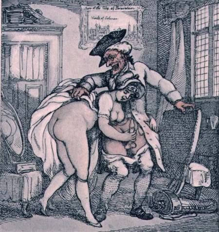 The Toss Off, poem and illustrations de Thomas Rowlandson