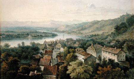 A View of Karlsruhe de Thomas Sidney Cooper