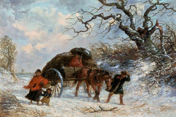 The Carriers Cart - Winter de Thomas Smythe