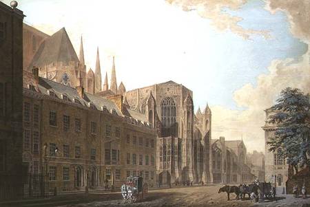 Old Palace Yard, Westminster de Thomas Snr. Malton