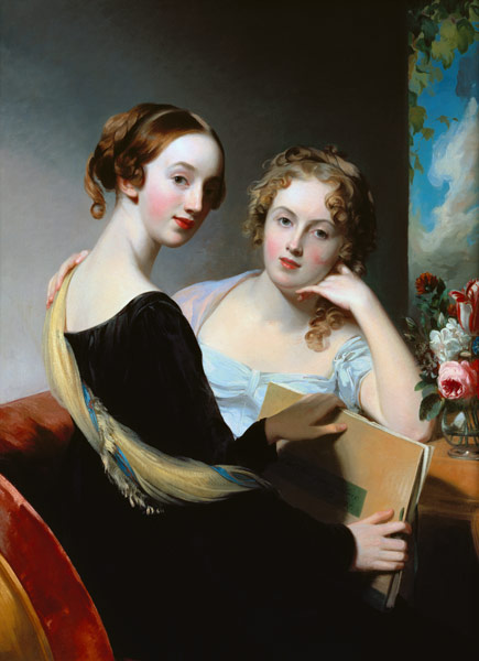 Portrait of the McEuen sisters de Thomas Sully