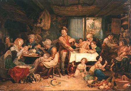 Living off the Fat of the Land, A Country Feast de Thomas Unwins