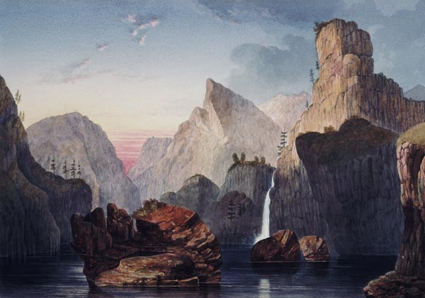 The Black Irkout, Oriental Siberia de Thomas Witlam Atkinson