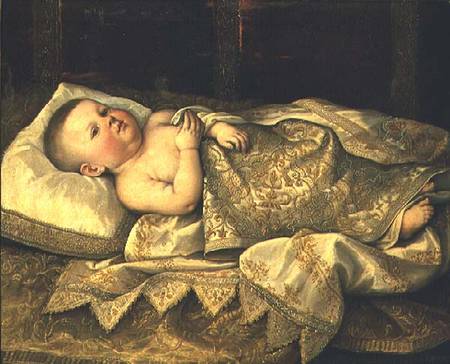 Portrait of Prince Leopold de' Medici as a Baby de Tiberio di Tito