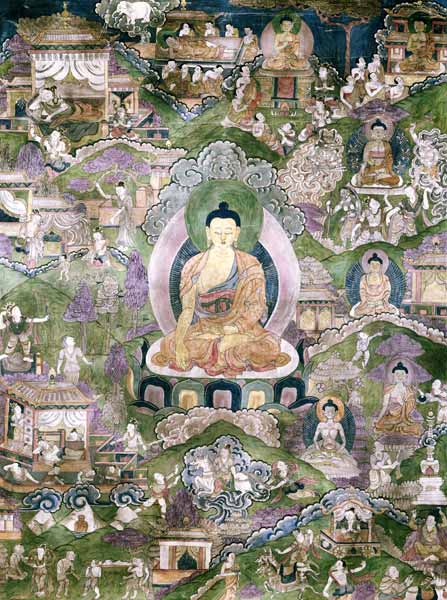 Thangka of the Buddha de Tibetan Art