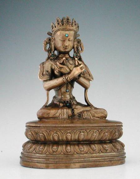 Vajradhara (copper alloy & gems) de Tibetan Art