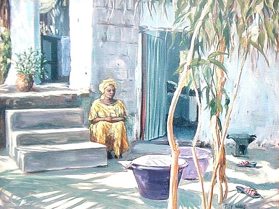 A Quiet Moment, 2003 (oil on canvas)  de Tilly  Willis