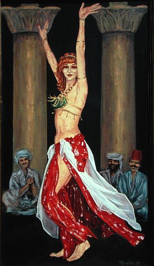 Belly Dancer, 1993 (oil on canvas)  de Tilly  Willis