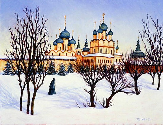 Russian Winter, 2004 (oil on canvas)  de Tilly  Willis