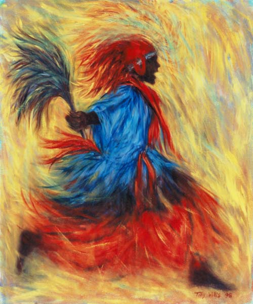 The Dancer, 1998 (oil on canvas)  de Tilly  Willis