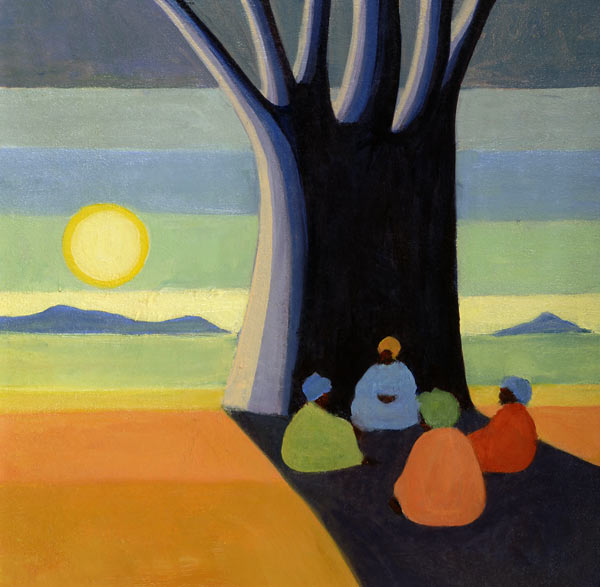The Meeting, 2005 (oil on canvas)  de Tilly  Willis