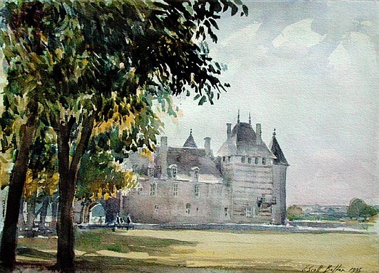 Chateau Epoisses, Burgundy, 1995 (w/c on paper)  de Tim  Scott Bolton