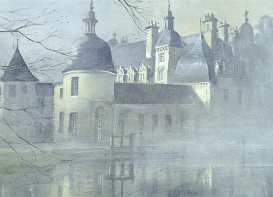 Chateau Tanlay, Tonnere, Burgundy (w/c on paper)  de Tim  Scott Bolton
