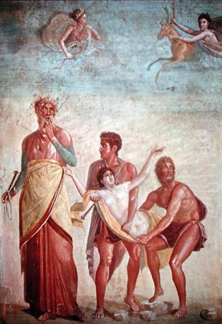 The Sacrifice of Iphigenia, from the House of the Tragic Poet de Timante