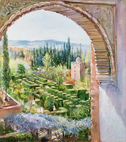 Alhambra Gardens  de Timothy  Easton