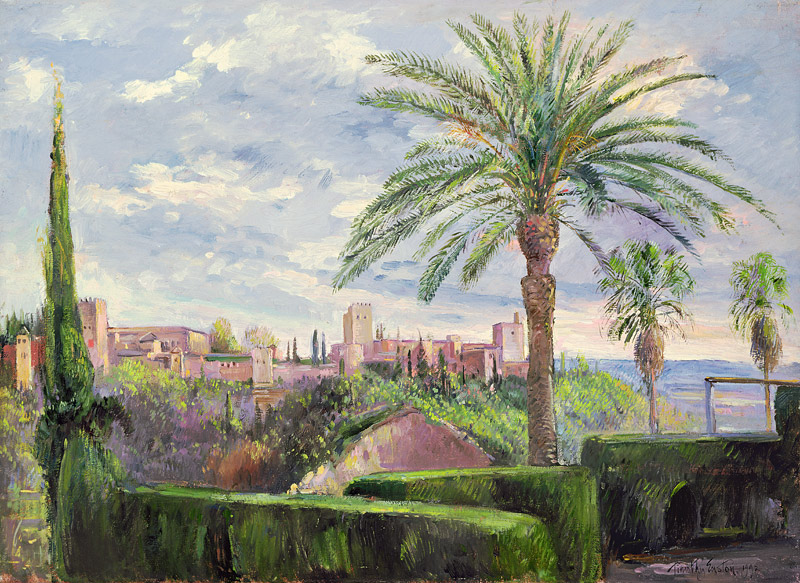 Towards the Alhambra  de Timothy  Easton