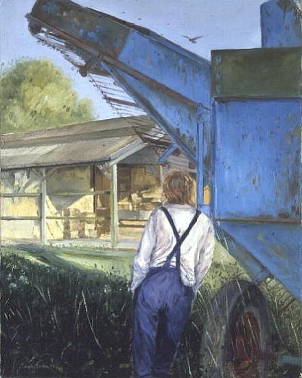 Blue Beet, 1987 (oil on canvas)  de Timothy  Easton