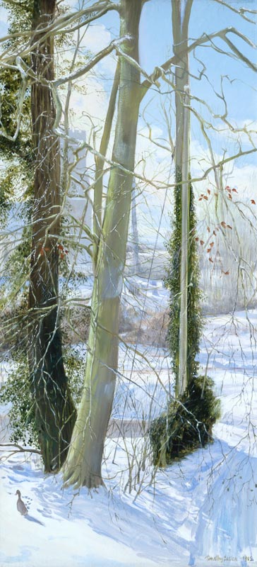 Three Trees in Winter de Timothy  Easton