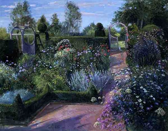 Two Gateways in the Herb Garden, 1995 (oil on canvas)  de Timothy  Easton