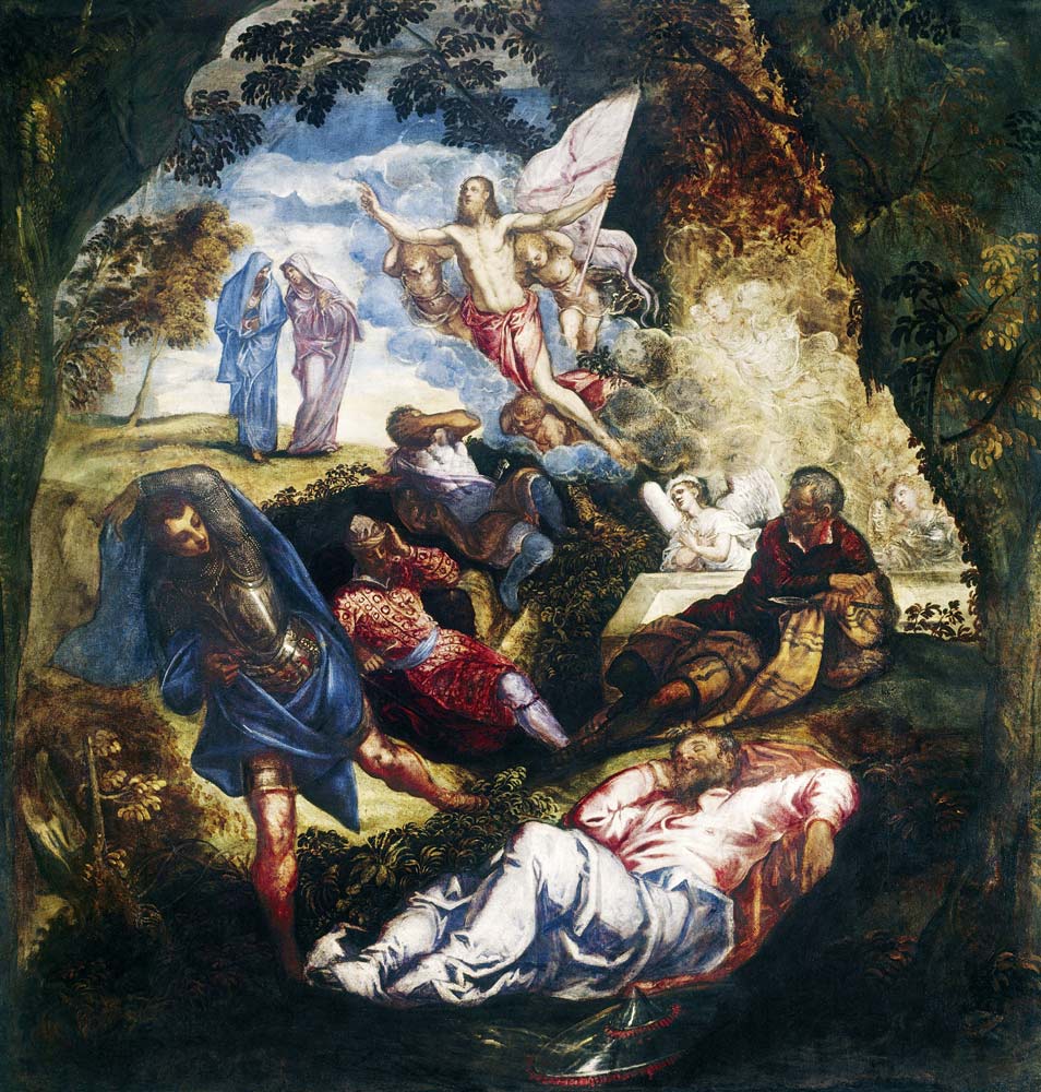 The Resurrection of Christ de Tintoretto (aliasJacopo Robusti)