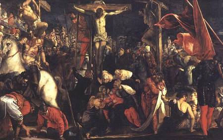 The Crucifixion de Tintoretto (aliasJacopo Robusti)