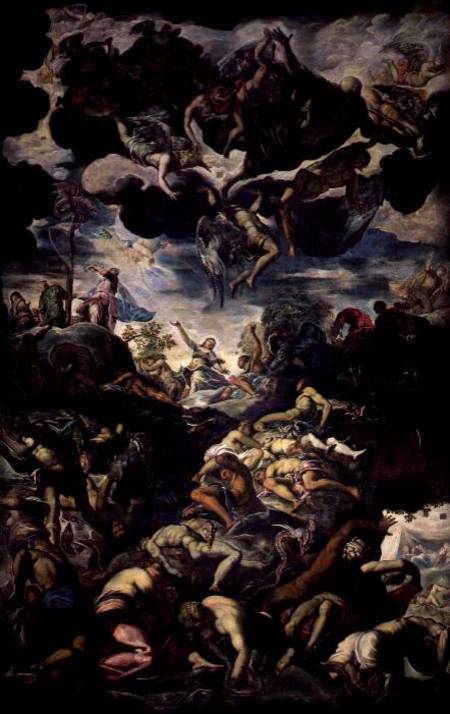 The Fall of Man de Tintoretto (aliasJacopo Robusti)