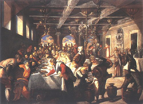 Boda de Cana de Tintoretto (aliasJacopo Robusti)