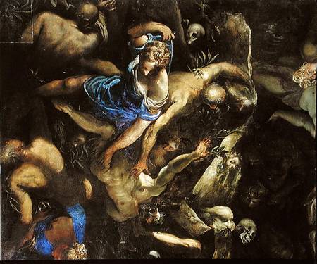 The Last Judgement, the Resurrection of the dead de Tintoretto (aliasJacopo Robusti)
