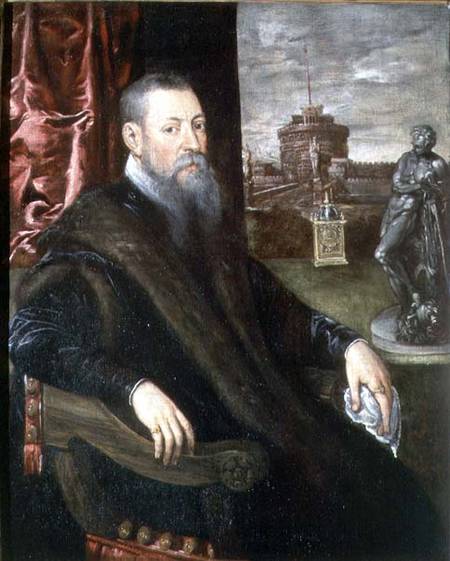 Portrait of an Art Collector de Tintoretto (aliasJacopo Robusti)