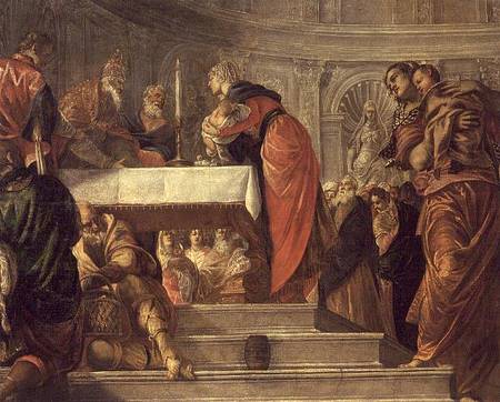 The Presentation of Jesus in the Temple de Tintoretto (aliasJacopo Robusti)
