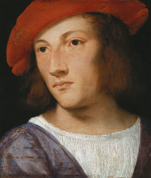 Bildnis eines jungen Mannes de Tiziano Vecellio