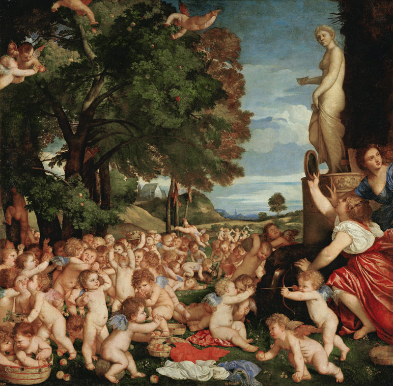 Das Venusfest de Tiziano Vecellio