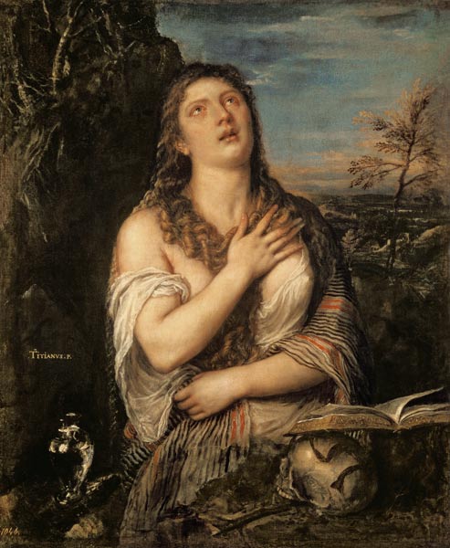Mary Magdalene de Tiziano Vecellio