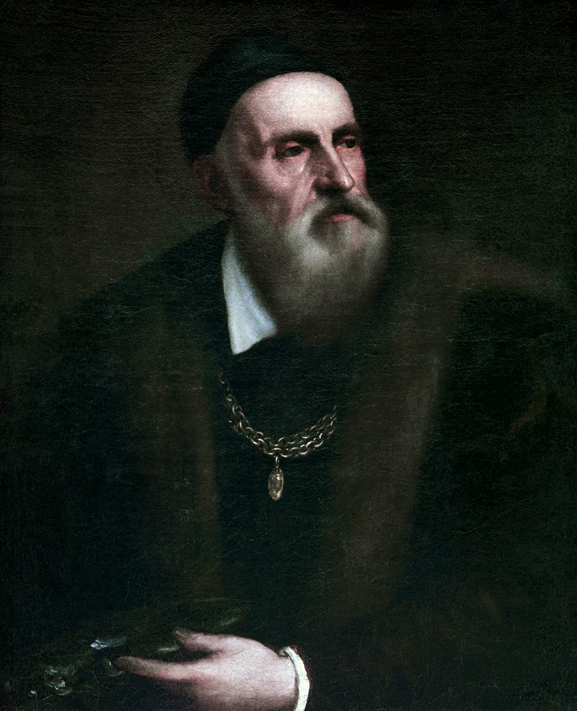 Self Portrait, c.1562 de Tiziano Vecellio