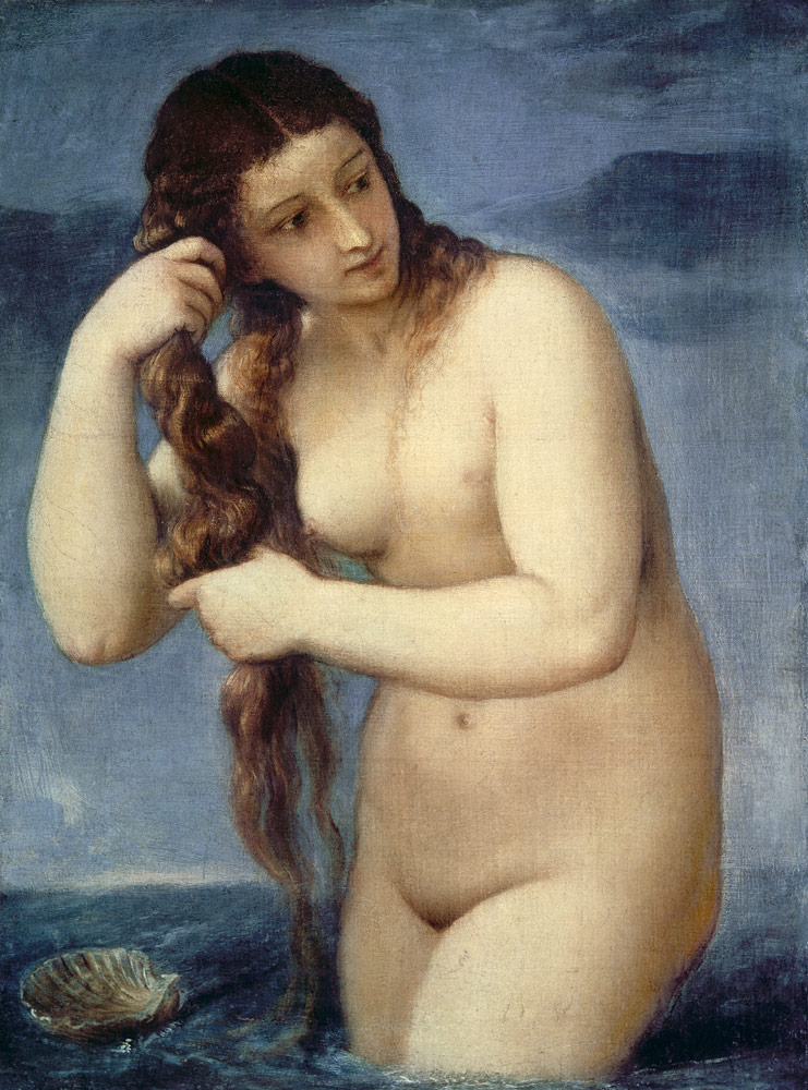 Venus Anadyomene de Tiziano Vecellio