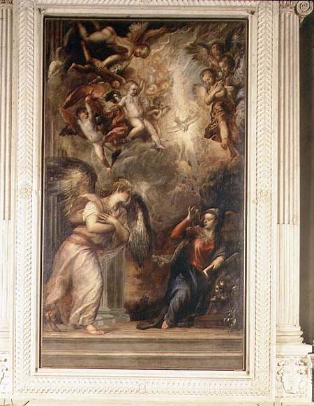 Annunciation de Tiziano Vecellio