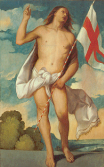 Der auferstandene Christus. de Tiziano Vecellio