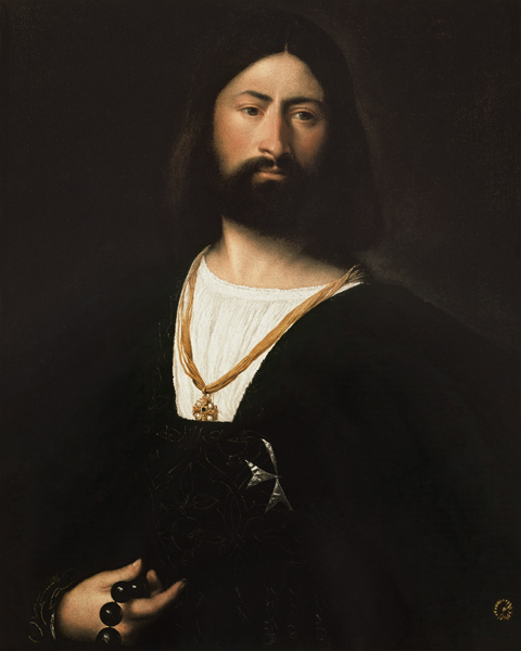 Knight of the Order of Malta de Tiziano Vecellio