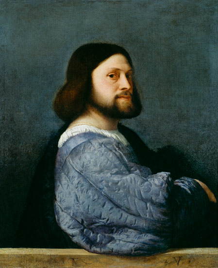 Portrait of a Man de Tiziano Vecellio