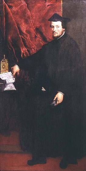 Portrait of Cristoforo Madruzzo, Cardinal and Bishop of Trent