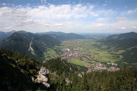 Bayern - Blick auf Oberammergau de Tobias Hase