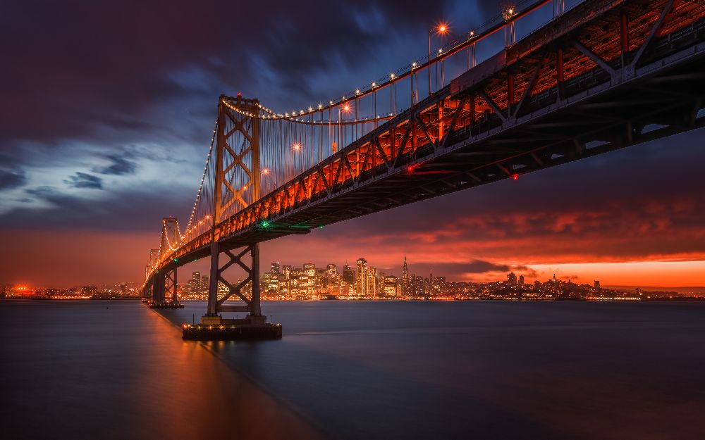 Fire over San Francisco de Toby Harriman