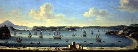 The Gulf of Pozzuoli with Ischia in the Distance 1740