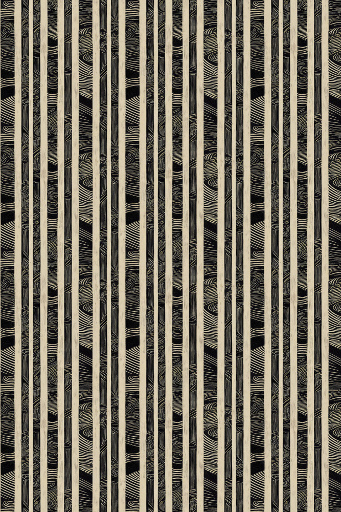 Beige Striped Pattern de Treechild