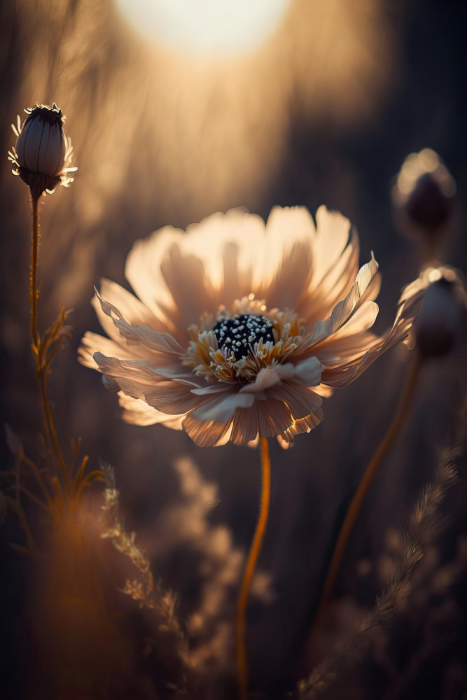 Flower in Morning Sun de Treechild