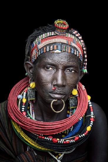 Toposa tribes woman