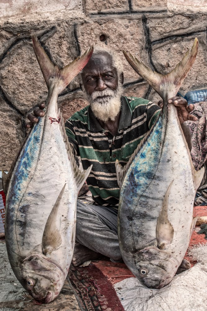 Socotri fish vendor de Trevor Cole