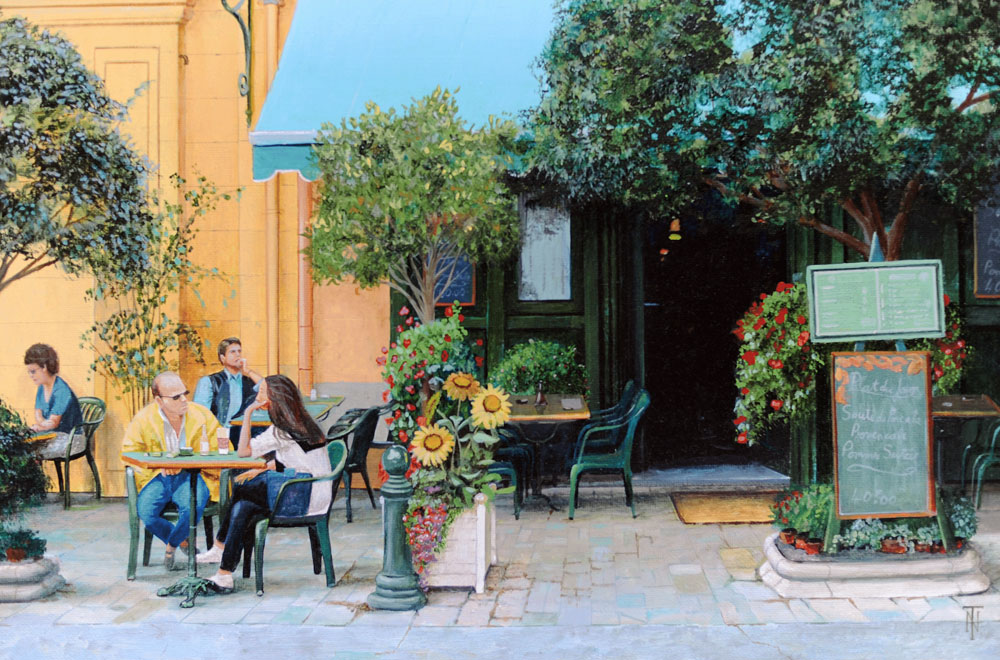 Cafe, Aix-En-Provence de Trevor  Neal