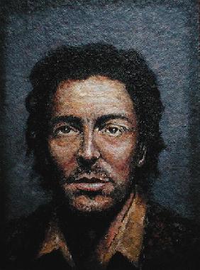 Springsteen (b.1949) (acrylic on straw board) 